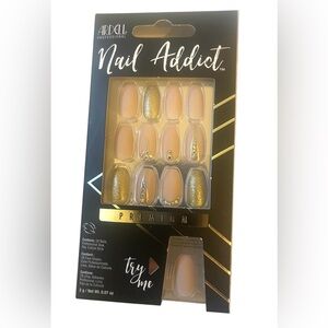 💛💎Ardell Nail Addict Premium Gold and Nude Accents